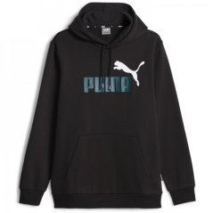 Puma 2 Col Hoodie Sn41 Black/Grey