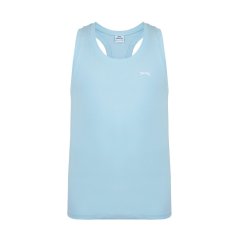 Slazenger Muscle Vest Mens Powder Blue