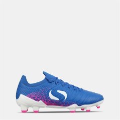 Sondico Blaze Junior FG Football Boots Blue/Pink