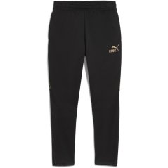 Puma Men's Performance Tracksuit Bottoms Black/Gold