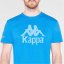 Kappa Authentic Logo pánske tričko Blue Royal M13