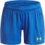Under Armour Kids' Woven Tracksuit Shorts Blue Atlantis