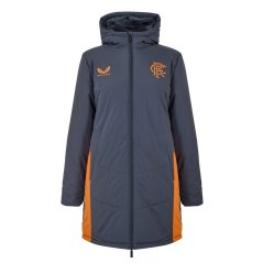 Castore Women's Licensed Rain Anorak Jacket Grey/Orange