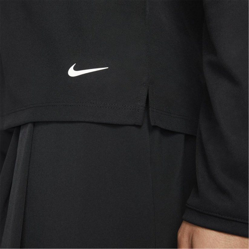 Nike Long Sleeve Victory dámské polo tričko Black/White