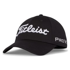 Titleist Men's Tour Elite Golf Cap Black/White