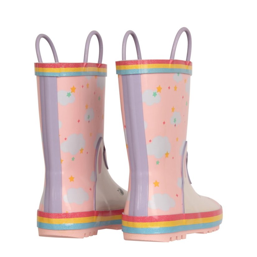 Gelert Print Welly Ch44 Unicorn