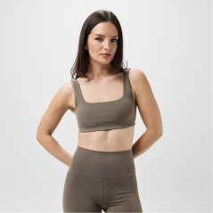 USA Pro Low Impact Soft Bra Womens Warm Ash