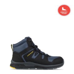 Dunlop Baltimore Steel Toe Cap Boots Mens Blue/Black