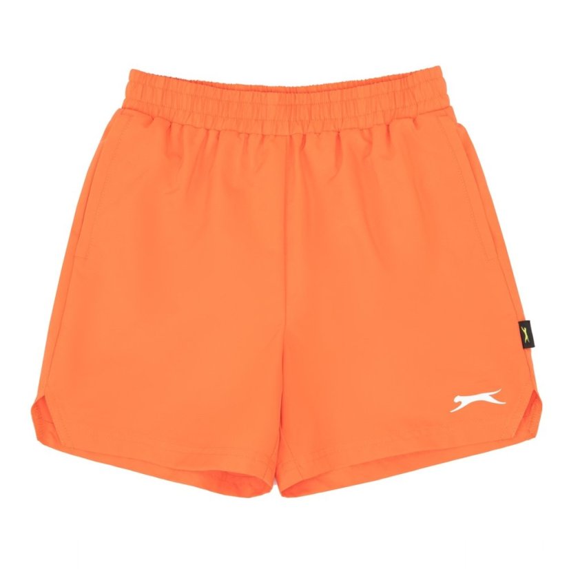 Slazenger Court Shorts Junior Orange