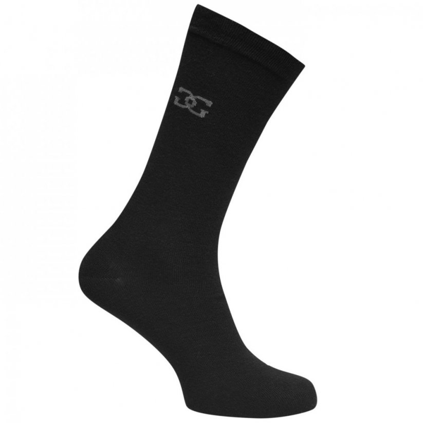 Giorgio 5 Pack Classic Sock Mens Plus Black
