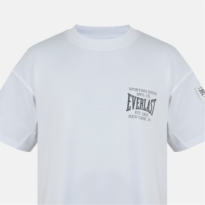 Everlast Men's NYC 1910 Oversized T-Shirt White