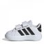 adidas Grand Court Shoes Infants Black/White