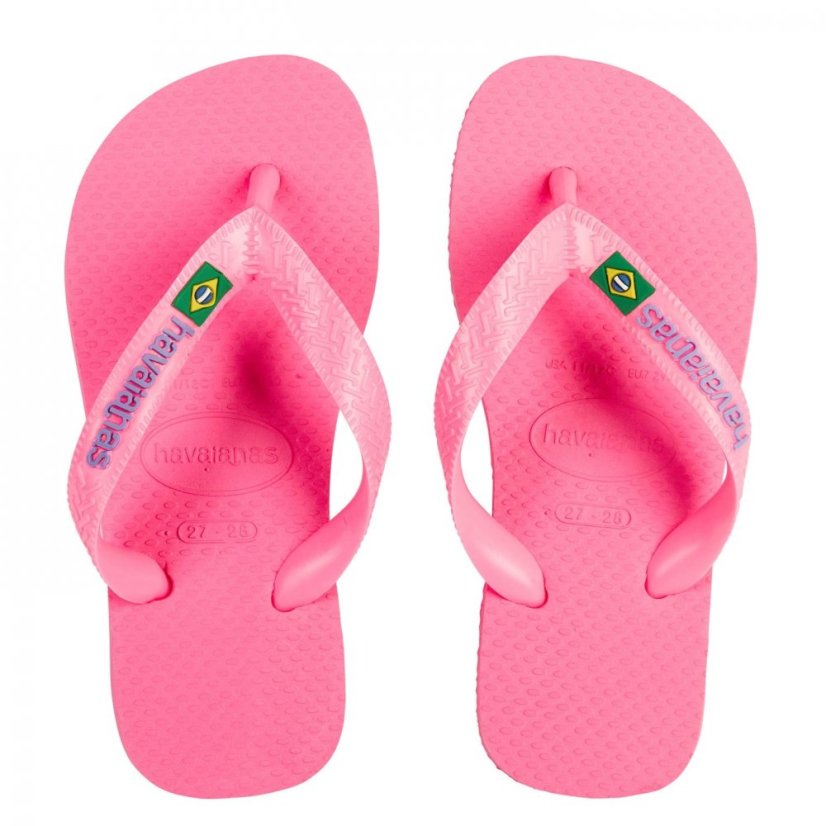 Havaianas BRASIL LOGO CRYSTAL ROSE 27/28 CRYSTAL ROSE