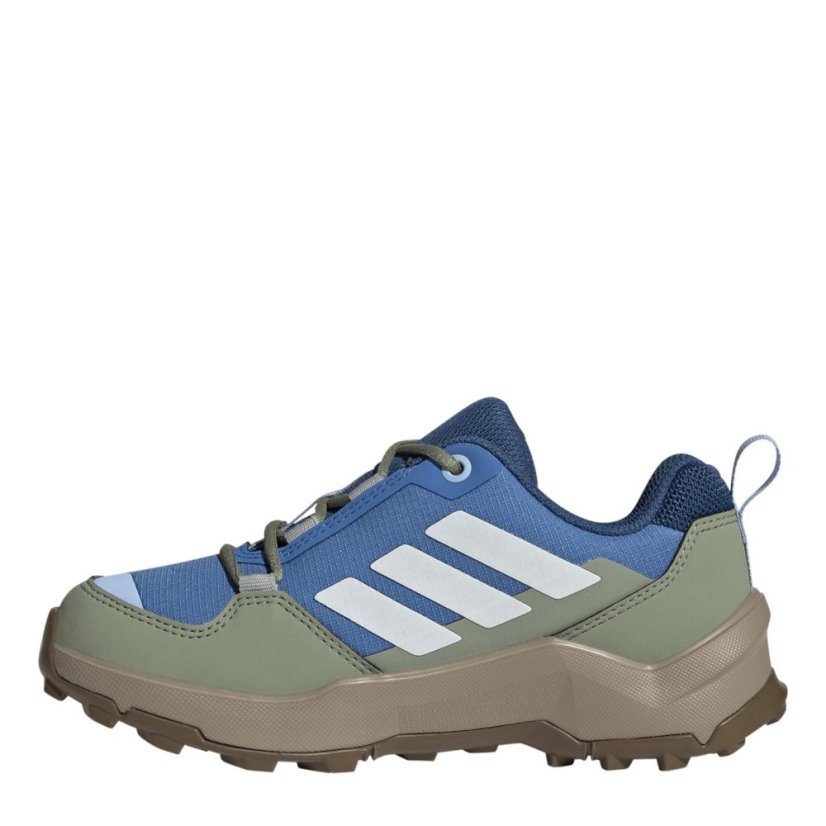adidas Terrex AX4r Hiking Shoes Juniors Blue/Wht/Green