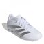 adidas Predator 24 League Children's Firm Ground Boots White/Silver