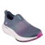 Skechers Engineered Knit Slip On W Haptic Pr Runners Womens Navy/Pink