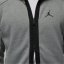 Air Jordan Jordan Dri-FIT Sport Air Fleece Full-Zip Hoodie Men's Grey/Black