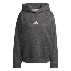 adidas Women's Glitter Over-the-Head Hoodie Black