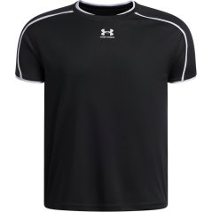 Under Armour Kids' Short Sleeve Performance T-Shirt Black/White