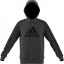 adidas 3-stripe logo hoodie Junior Boys Charcoal/Blk