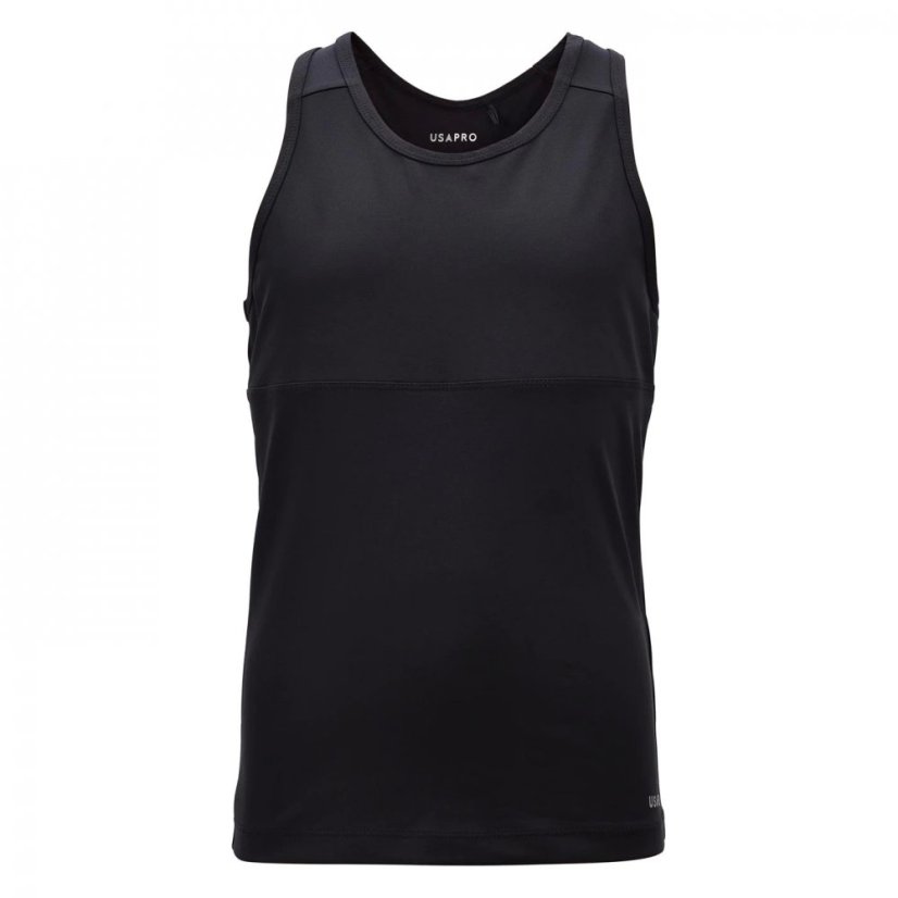 USA Pro Tight Tank Top Junior Girls Black