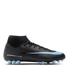 Nike Mercurial Superfly 10 Academy Artificial Ground Football Boots Black/Blue