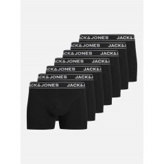 Jack and Jones Jones 7-Pack Boxer Trunk Mens Black