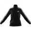 adidas Quarter Zip Sweater Womens Black/White
