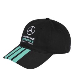 adidas Unisex DNA 3 Stripes Baseball Cap Black