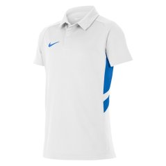 Nike Unisex Kids' Hockey Polo Shirt White/Ryl Blue