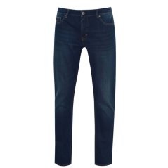 Firetrap Firetrap Rom Straight Leg Jeans Mens Reg Dark Wash