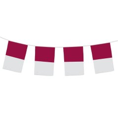 Official Gaelic Bunting Maroon/White
