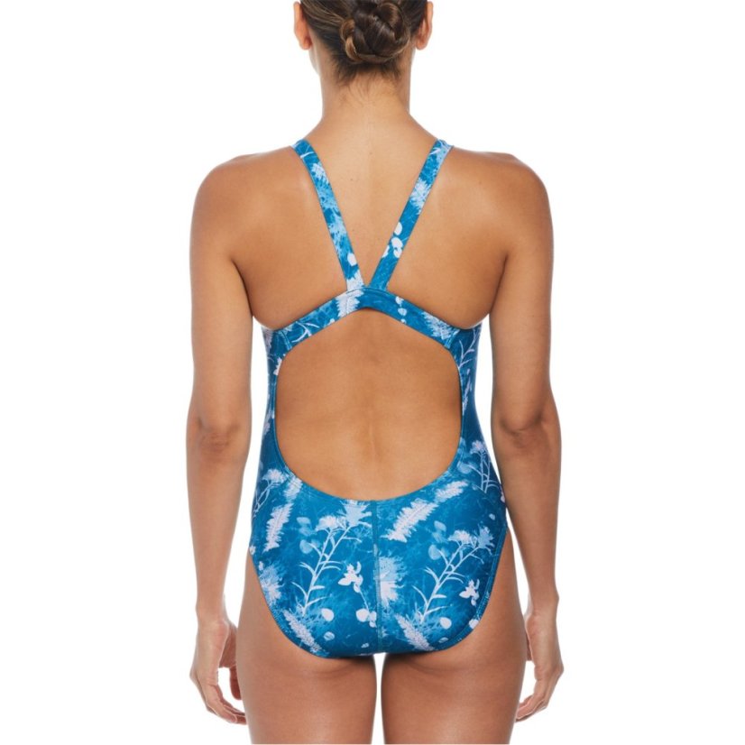 Nike HydraStrong Fastback Swimsuit Mineral Blue