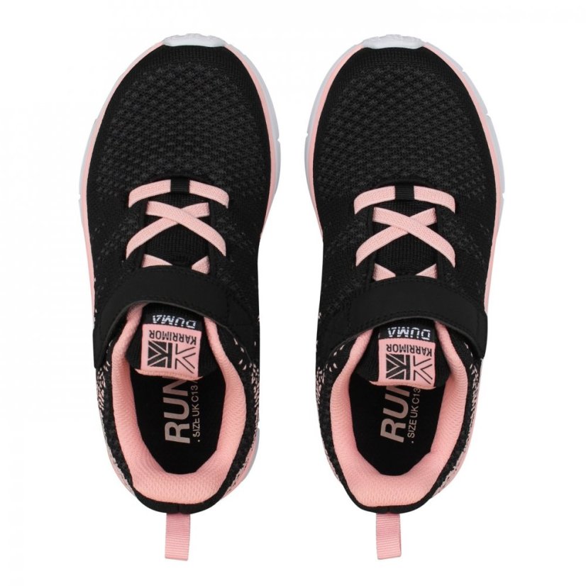 Karrimor Duma 6 Girls Running Shoes Black/Pink