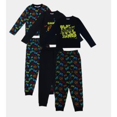 Star Kids' Cotton Gaming Relaxed Fit Long Sleeve Pyjama Sets Game