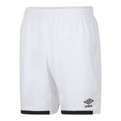Umbro Premier Football Shorts Juniors White/Black