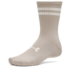 Under Armour Ua Essential 6pk Crew Sock Unisex Adults Timberwolf