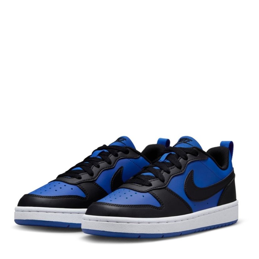 Nike Court Borough Low Recraft Children Shoes Royal/Black