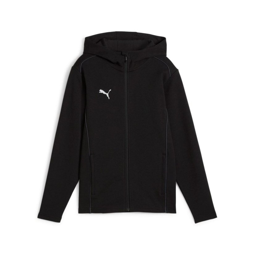 Puma TeamFINAL Casuals Hooded Jacket Black