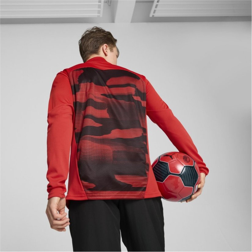 Puma AC Milan Pre Match Drill Top 2024 2025 Adults Red