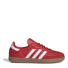 adidas Samba Club Shoes Mens Red/White/Red