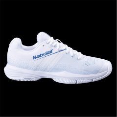 Babolat Women's Sensa Padel Trainers White/Cool Blue