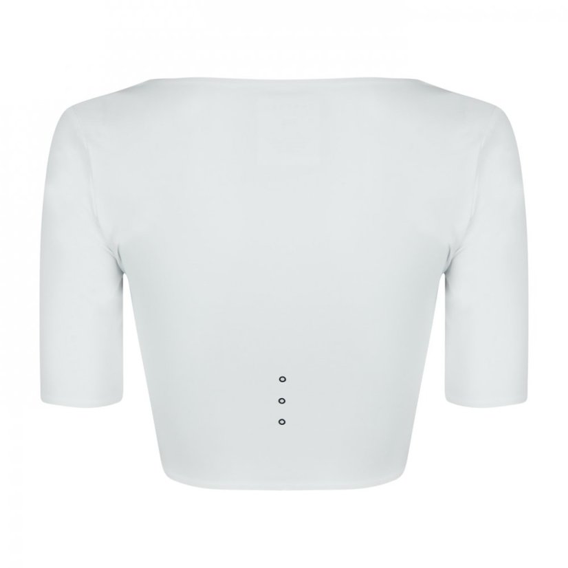 Castore Active Contour Crop Top Womens White