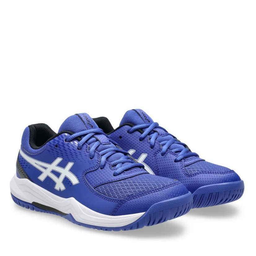 Asics Unisex Kids' Gel Dedicate Gs Tennis Shoes Dk Cobalt/Wht