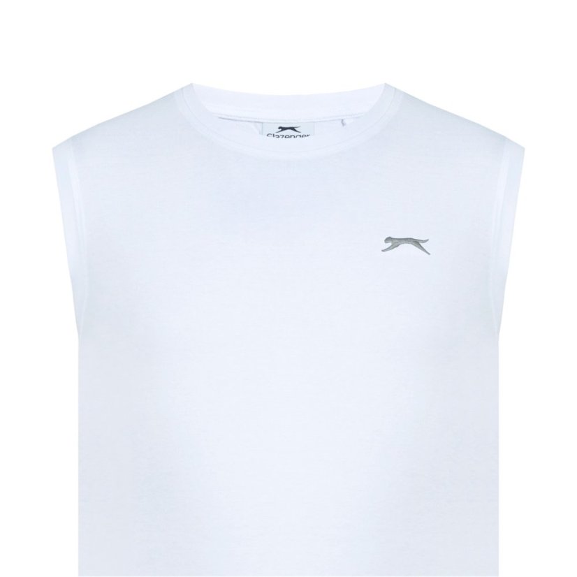 Slazenger Mens Vest White