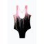 Hype Kids' Drips One Piece Swimsuit Multi