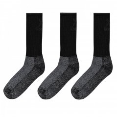 Karrimor Midweight Boot Sock 3 Pack Mens Black