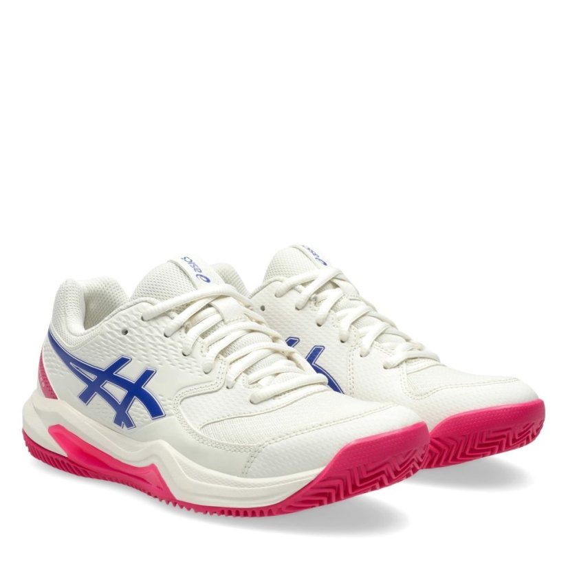 Asics Women's Gel Dedicate Clay Tennis Shoes Crm/Dk Cobalt