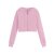 Miso Women's Cropped Hoodie Pink