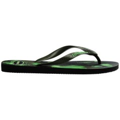 Havaianas Hav. Top Camu Black/Moss 45/46 Flip Flops Mens Black/Green